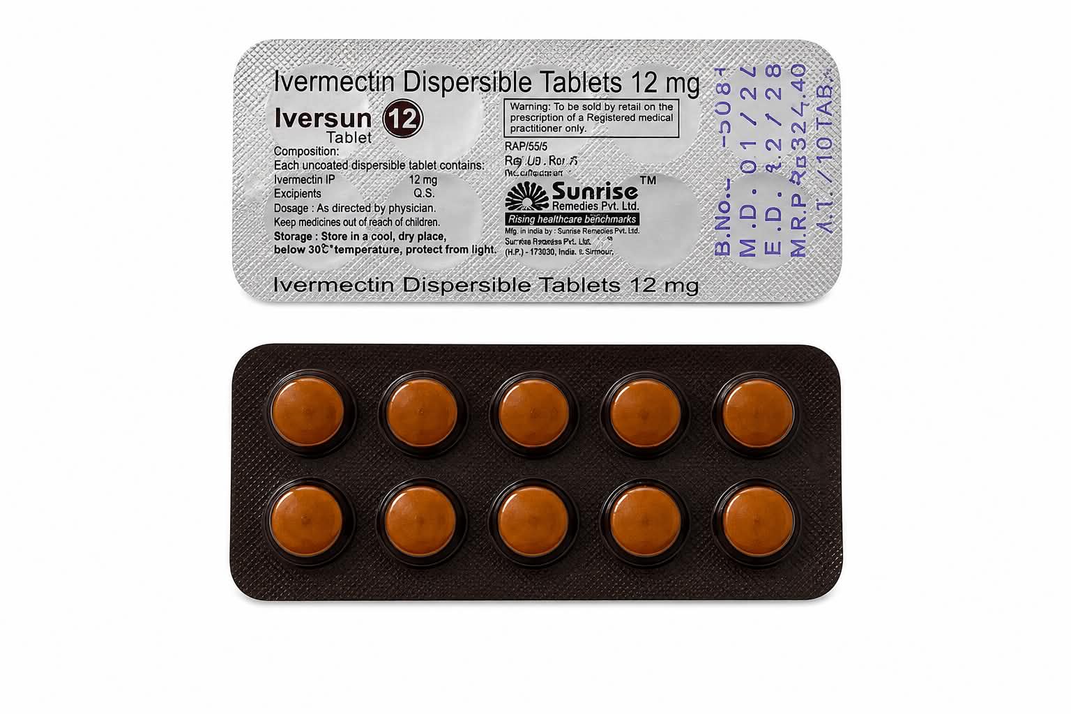Iwermektyna 12mg
